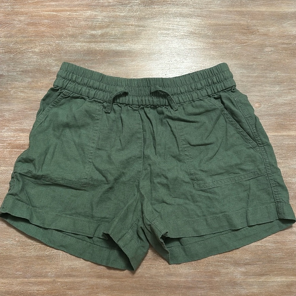 Girls Crewcuts Green Shorts Size 12yrs